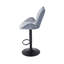 Swivel Adjustable Height Counter Stool with Metal Frame