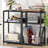 Large White Record Player Stand, 3-Tier 18" Wide End Table With Vinyl Storage For Up To 130 Albums-874573991