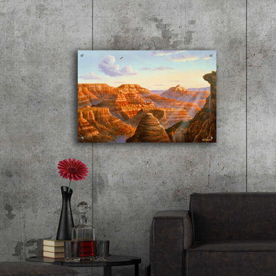 Art épique «Grand Canyon» par Eduardo Camoes, acrylique «Grand Canyon» par Eduardo Camoes