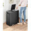 Steel Step On Multi-Compartment Rubbish & Recycling Bin-1595479697-1595479701