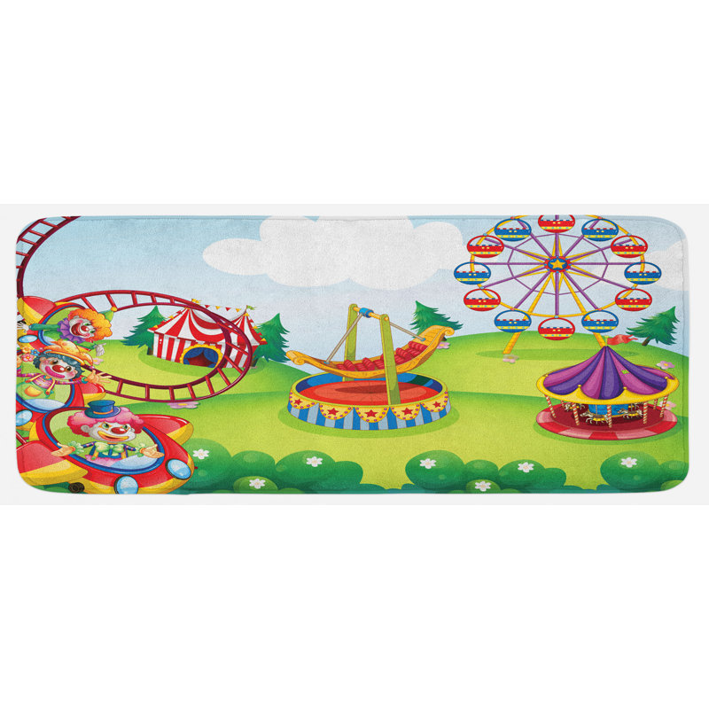 Tapis de cuisine cirque
