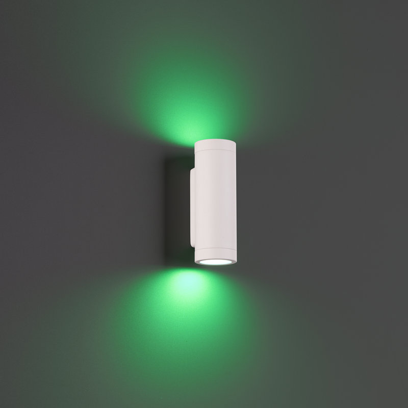 WAC LED Colorscaping RGBWW Wall Cylinder, White
