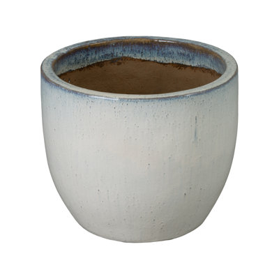 PLATEAU ROND LG BLANC 23X20 "H