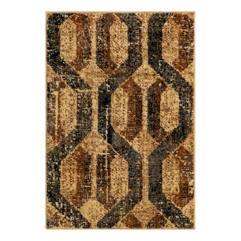 Brennin Geometric Indoor Rug, Rectangle 2'2" x 3'