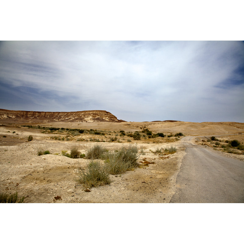 Desert Road by Eldadcarin - Wrapped Canvas Print, 30cm H x 46cm W