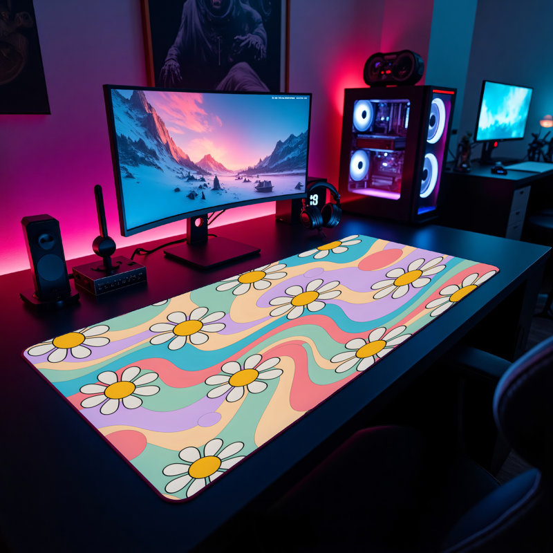 Polyester Desk Pad, 23.6x13.8