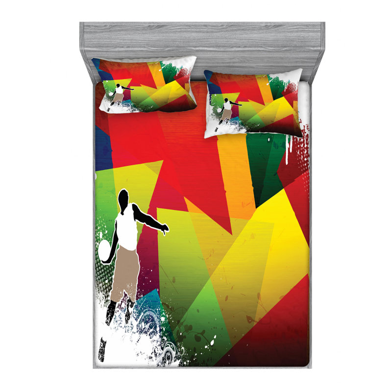 Microfiber Sheet Set, Full Sheet Set with Fitted Sheet
