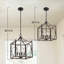 Lustre carré à 4 lumières Ifill