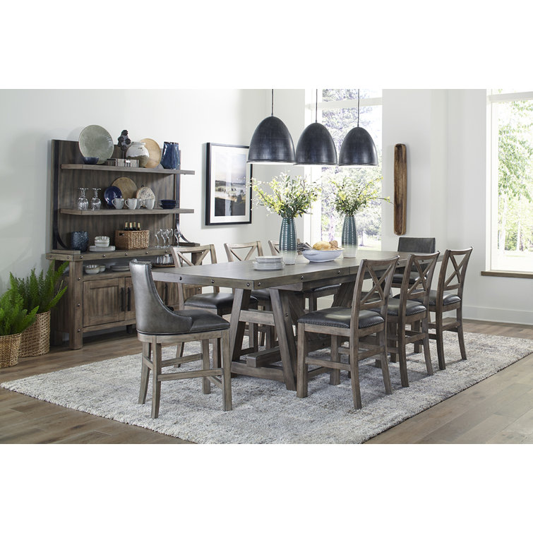 Kinleigh 8 - Person Four Leg Dining Set