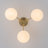 Murtie Sputnik Orb Glass Semi Flush Mount