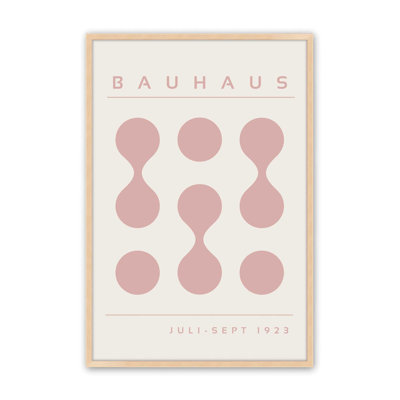 «Pink Bauhaus Flow», impression