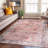 Vintage Bordered Machine Washable Non Slip Area Rug-315687383