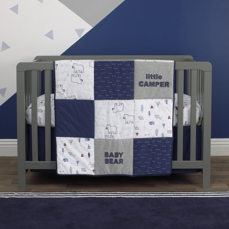 4 - Piece Organic Crib Bedding Set