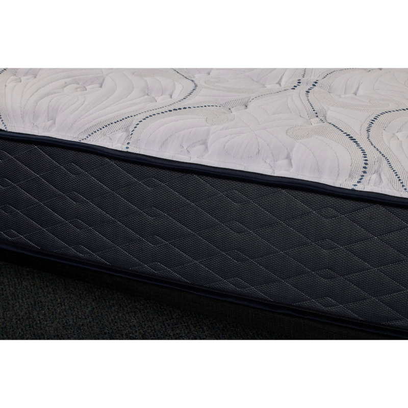 Matelas rafraîchissant avec mousse et conception centrale, 75 pouces de profondeur, 54 de largeur, 11 de hauteur, 70 livres, blanc et bleu, installation facile dans la chambre à coucher Confort, soutien merveilleux, profondeur, largeur, hauteur, compatible