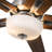 Erikson 52-In White Fan + LED Kit With Bulb Ceiling Fan-103256115-103256117