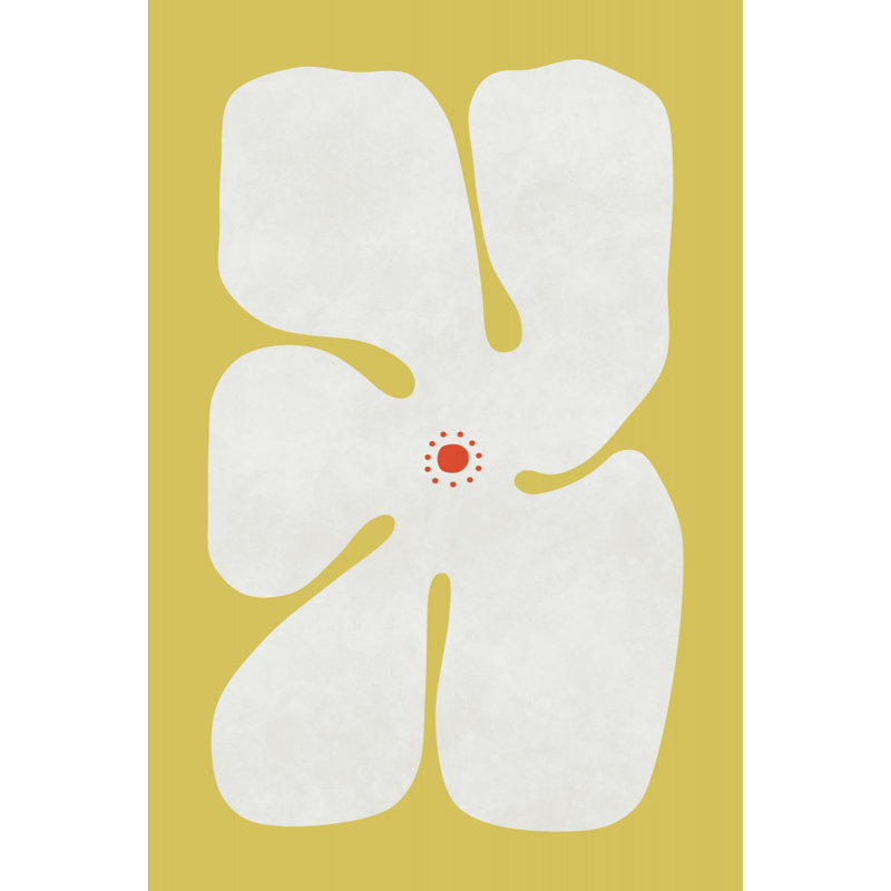 Poppy Flower, 50.8 cm H x 76.2 cm W