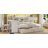 Wooden L-Shape Daybed With Seven Storage Cabinets And Two Storage Drawers, Multi-Functional Bed With Study Desk And Built-In Bookshelf, White-1661330366-1661330365