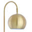 Lampe de table arquée blanche 23,5 po Borrego