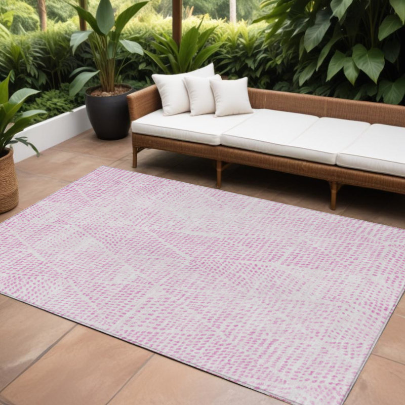 Tapis lavable intérieur / extérieur ivoire 8 pi x 10 pi