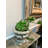 Antiqued Garden Bowl Planter