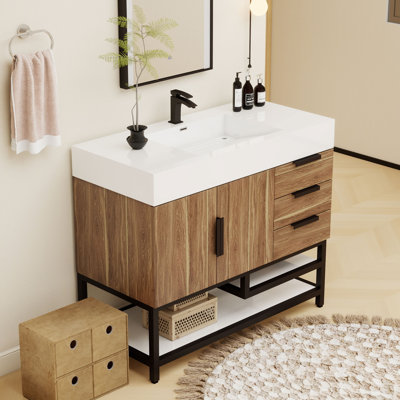 42'' W Single Bathroom Vanity Set