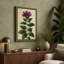 Purple Flower Study Botanical - Wrapped Canvas-1907373520-1907373521