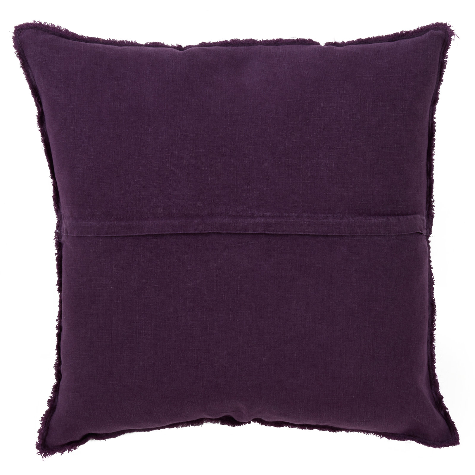 Filia 20" x 20" Linen Pillow Cover & Insert, Purple