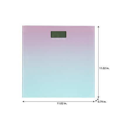 Pèse-personne en verre Bath Bliss