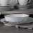 Noritake Austin Platinum Oval Serving Bowl, 9-3/4", 32 oz.