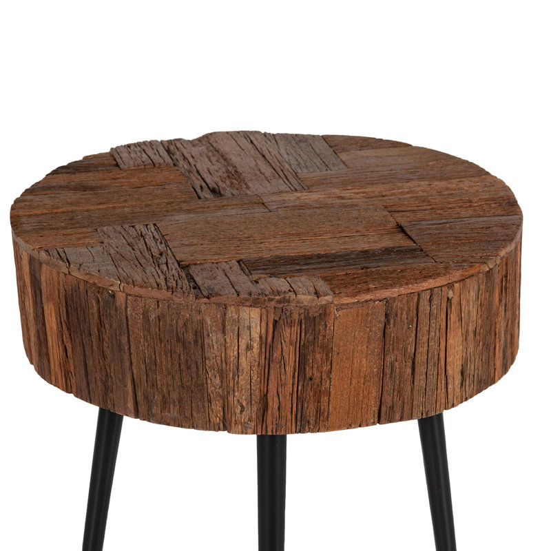 Palm Desert Solid Wood End Table