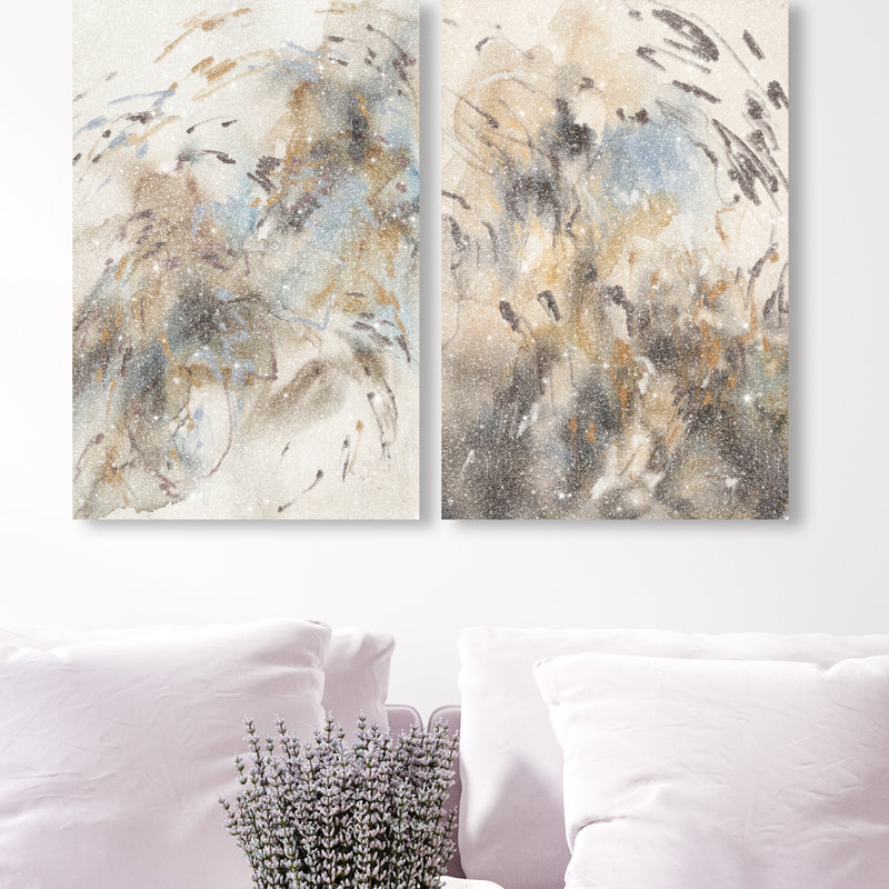 Mindfulness Set Set by Oliver Gal, 48"H x 32"W, Gallery Wrapped
