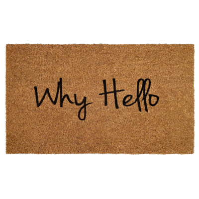 Paillasson pourquoi Hello
