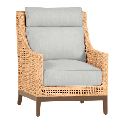 Peninsula Woven Lounge Light Raffia/Sandalwood