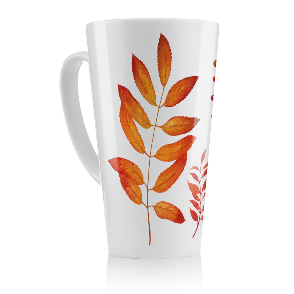 Autumn Leaves Latte Mug