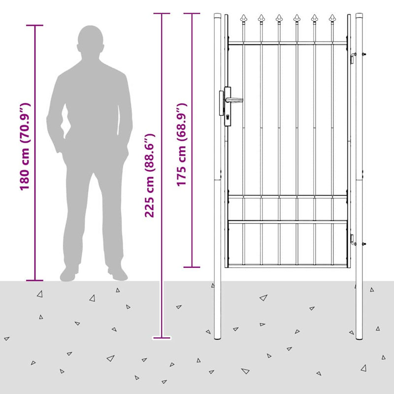 Gate Fencing, 100 x 175 cm