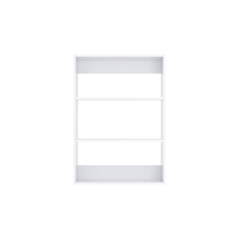 Short Tower Unit in White, 36" H x 25.5"  W x 14" D