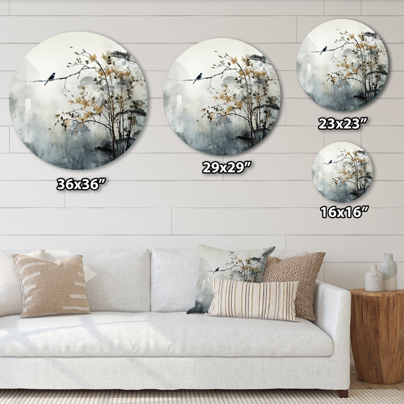 Lark Manor™ Lourdes - People Round Metal Art | Wayfair