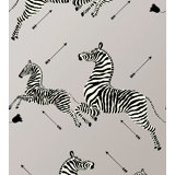 Zebras Animal Print Wallpaper Double Roll