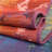 Azaleea Power Loomed Polypropylene Indoor/Outdoor Area Rug in Blue/Red/Orange-689371637