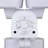 Outdoor Security 2 - Head LED Hardwired Dusk to Dawn Outdoor Security Flood Light with Motion Sensor and Timer-86691147