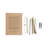 Unscented Flameless Taper Candle with Paraffin Holder