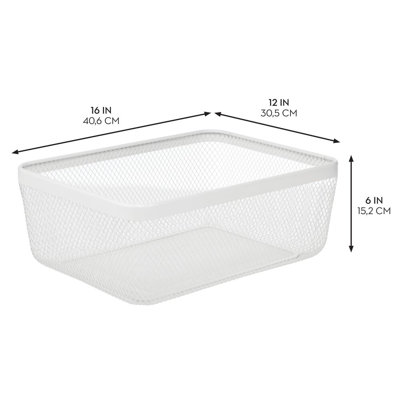 Divided Pantry Bin for Kitchen Storage - Organize Snacks, Food Pouches, and Seasoning Packets