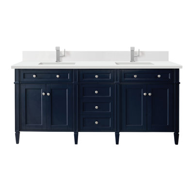 Brittany 72" W Double Vanity