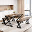 4 -Person Solid Wood Dining Set-1277273569-1277273575
