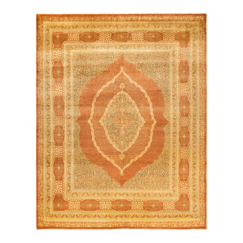 Classic One-of-a-Kind 8' 1" X 10' 2" Hand Knotted Area Rug