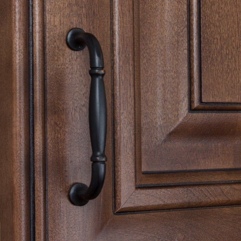 Fluted 3" Center Bar Pull Multipack, Oil Rubbed Bronze