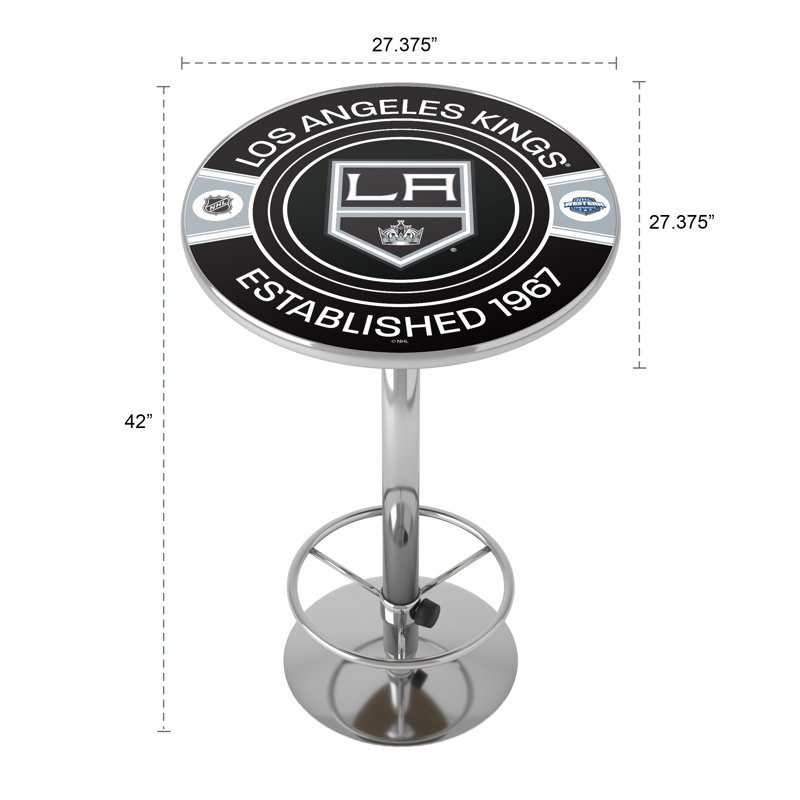 Table de bar avec repose-pieds Los Angeles Kings