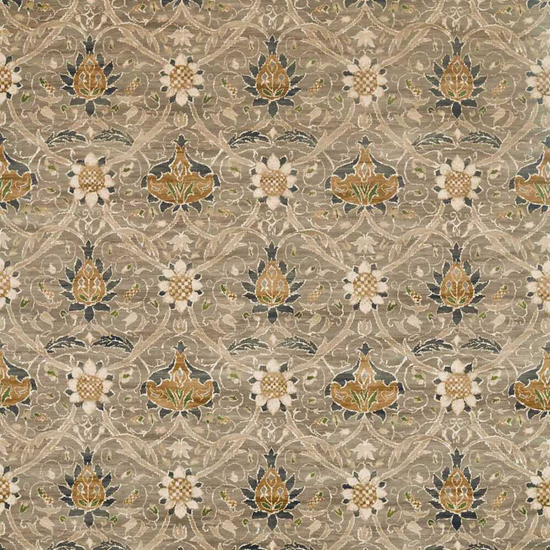 Montreal Velvet Fabric, Gray/Charcoal