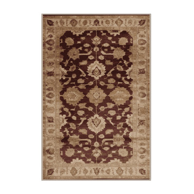 Tapis brun lavable à la machine