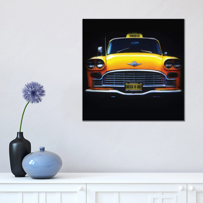 Check R Out - Wrapped Canvas Print, 45.72 cm H x 45.72 cm W x 1.91 cm D